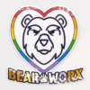 "Bear Worx 2025 Pride" Sticker