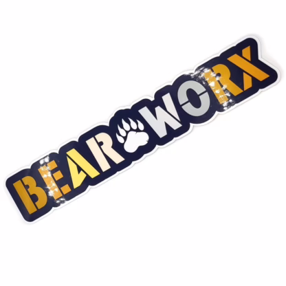 "Bear Worx Logo" Sticker