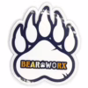 "Bear Worx Paw" Sticker