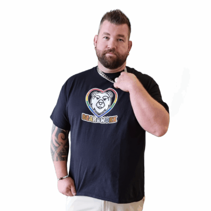 "Bear Worx 2025 Pride" T-Shirt on BJ