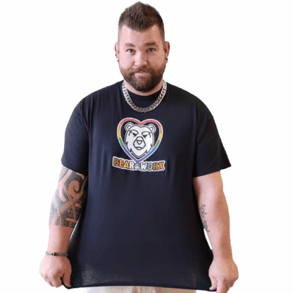 "Bear Worx 2025 Pride" T-Shirt on BJ