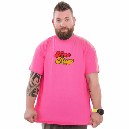 BJ in the "Free Hugs" t-shirt