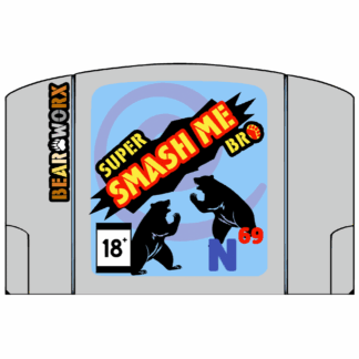 "Super Smash Me Bro" Sticker
