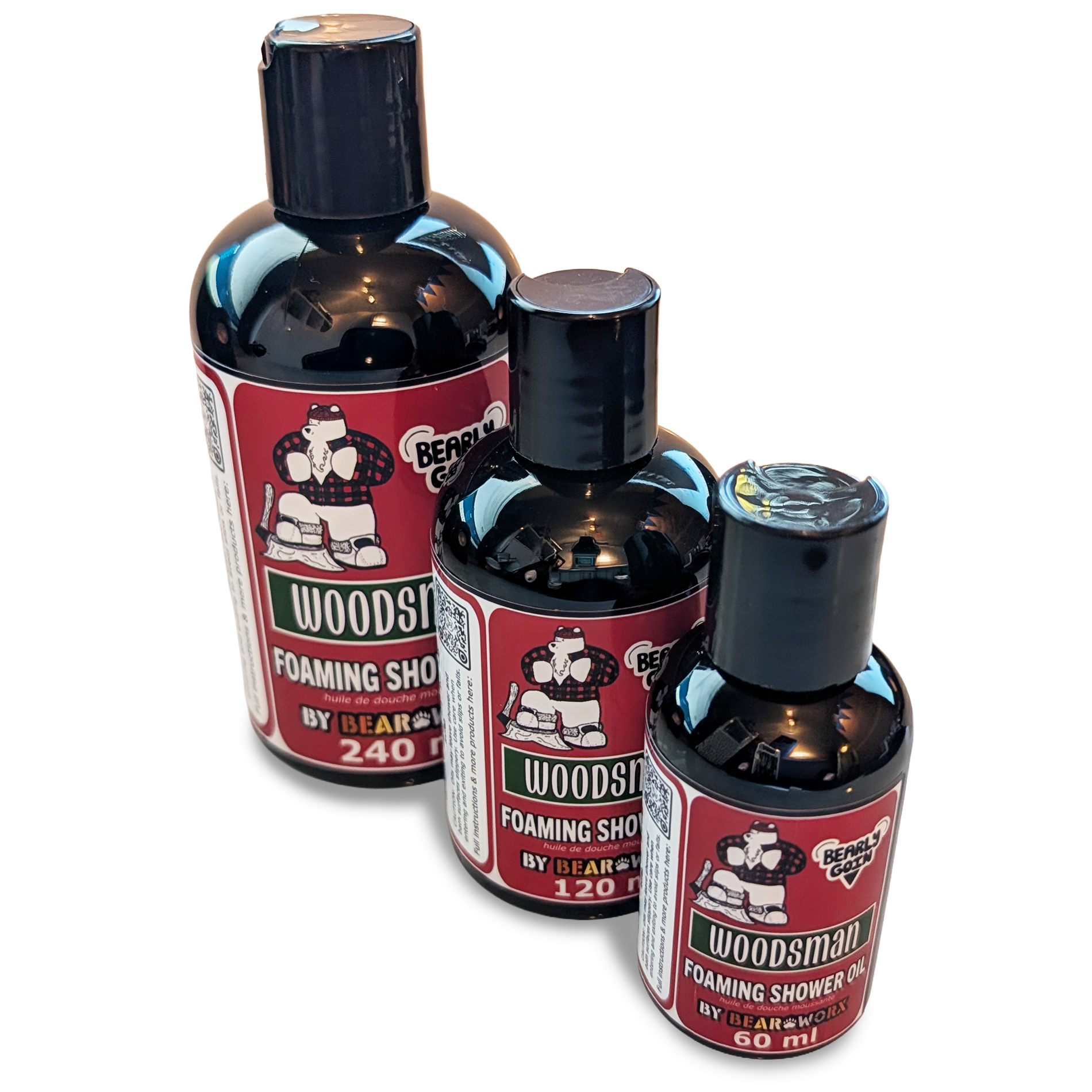 Woodsman Foaming Shower Oil