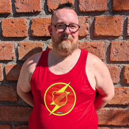 Brad in the Bear Flash Tank Top