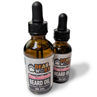 Warm Leatherette Beard Oil