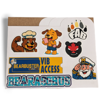 Bearacchus Sticker Pak