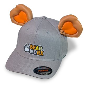 Brown Outside, Orange Inside, w/ Hat
