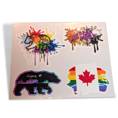 Bear Worx Pride 2026 Sticker Pak